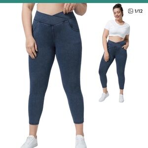 HALARA Women's Dark Blue Jeggings